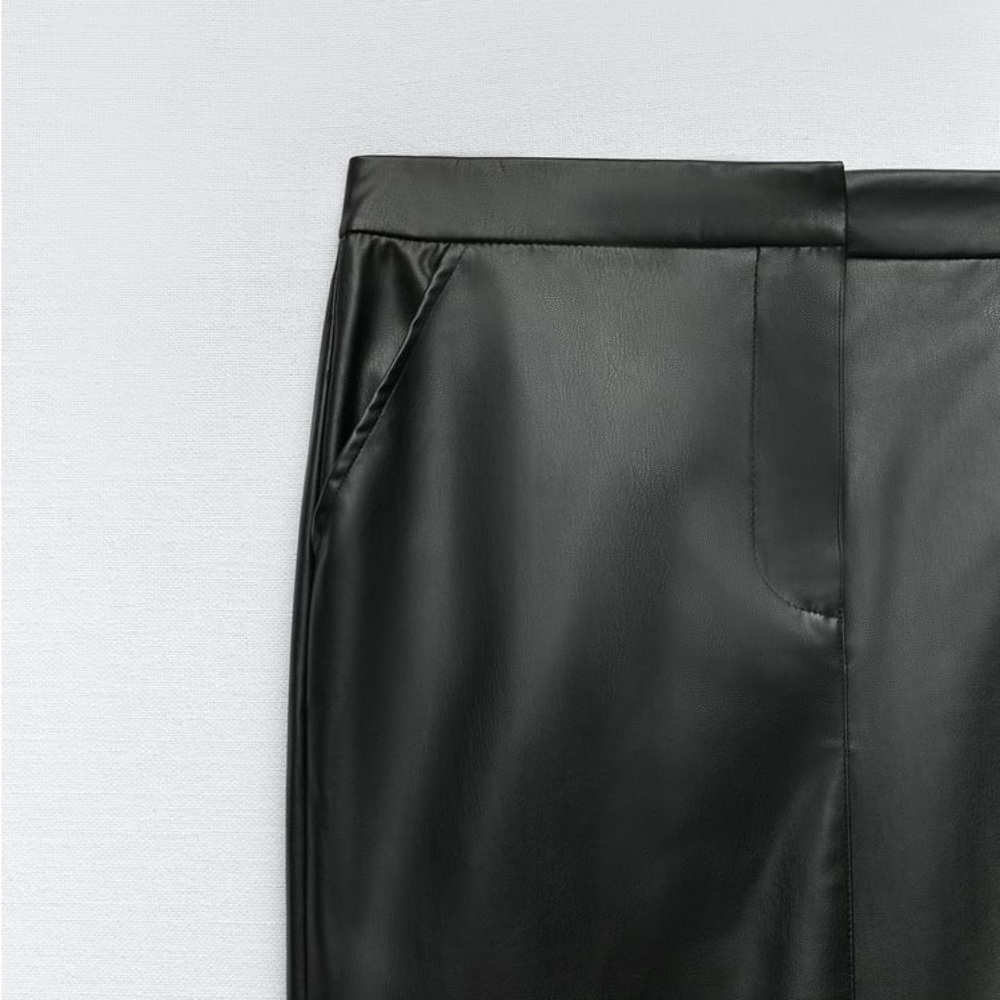 Zara Black Maxi Skirt - Picture 9 of 10